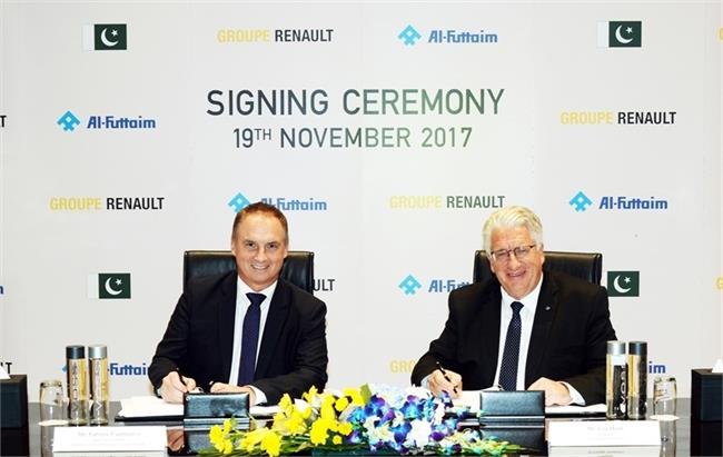 Renault Y Al-Futtaim fabricarán y comercializarán vehículos en Pakistán