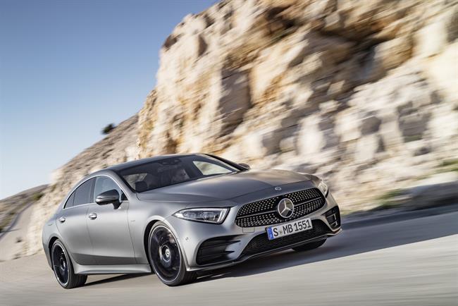 La tercera generación del Mercedes-Benz CLS llegará al mercado en marzo de 2018