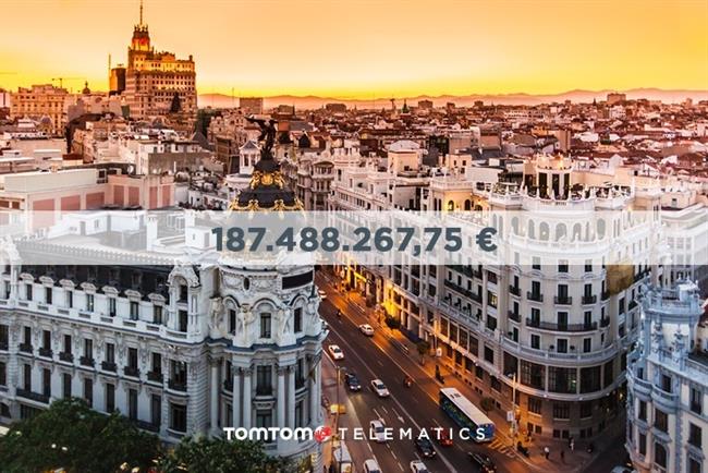 Los atascos cuestan 842 millones de euros a las empresas cada año, según TomTom