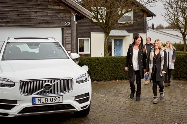 Volvo se servirá de familias reales para avanzar en la conducción autónoma