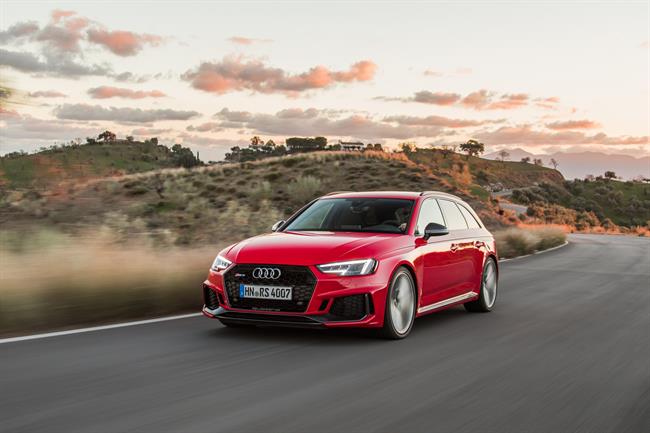 Audi entregará a comienzos de año en España las primeras unidades del nuevo RS 4 Avant, de 450 caballos