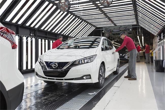 Nissan inicia la producción del nuevo Leaf en Europa, con 378 kilómetros de autonomía eléctrica