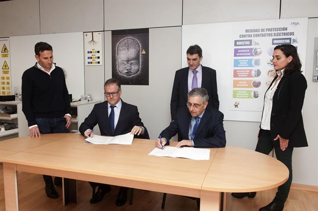PSA y Ceaga firman un acuerdo de colaboración para impulsar la formación 4.0