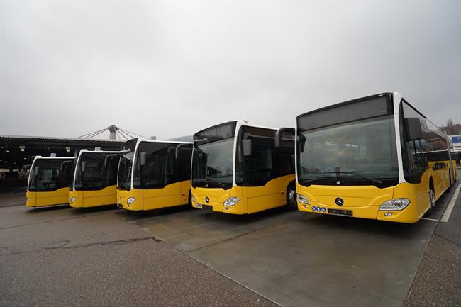 Mercedes-Benz entrega los primeros Citaro G hybrid a la empresa de transporte alemana SSB