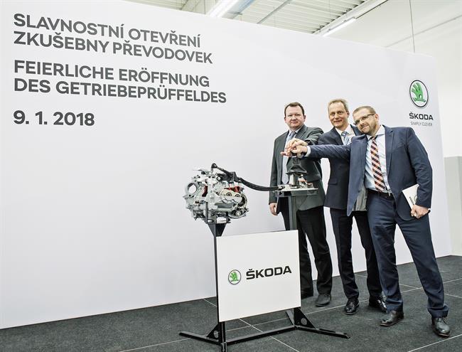 Skoda invierte 5,7 millones en nuevas instalaciones de prueba de cajas de cambio en República Checa