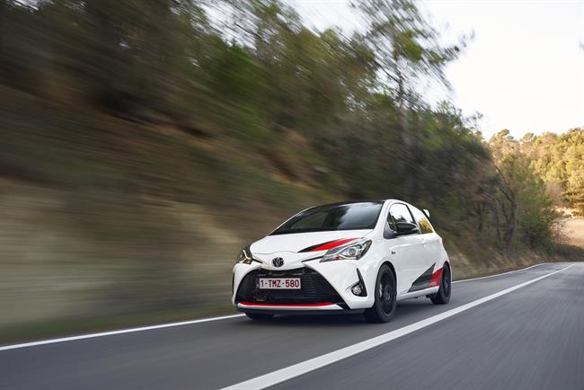 Toyota lanza una versión deportiva de 212 caballos del Yaris, con edición limitada a 400 unidades