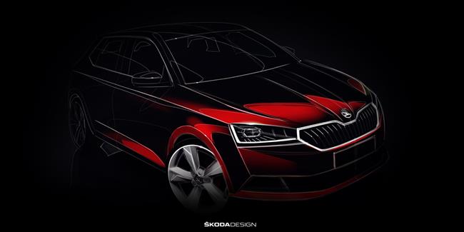 Skoda presentará el renovado Fabia en el Salón del Automóvil de Ginebra, con faros LED traseros