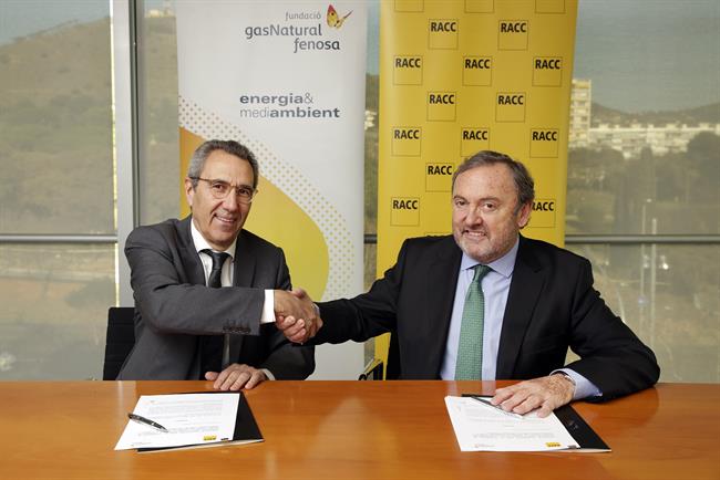 El RACC y la Fundación Gas Natural Fenosa promoverán la movilidad sostenible y segura