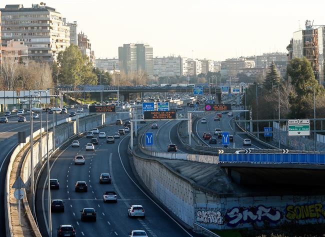 Madrid quiere limitar la circulación de vehículos sin etiqueta en escenarios 2 y 3