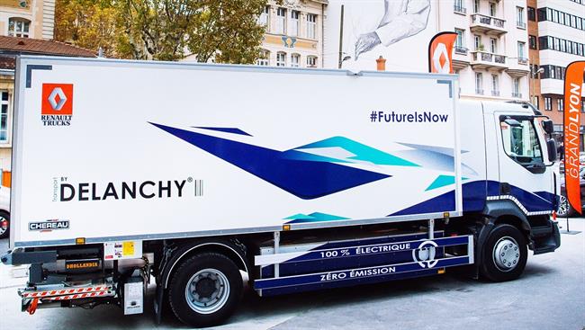 Renault Trucks lanzará en 2019 una gama de camiones eléctricos