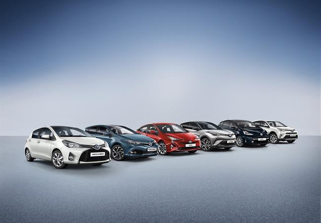 Toyota vende 1,52 millones de vehículos electrificados en todo el mundo en 2017, un 8% más