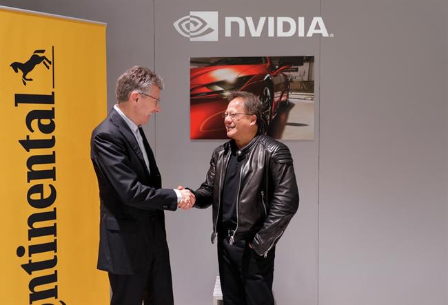 Continental y Nvidia se asocian para crear un sistema de conducción autónoma
