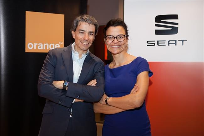 Seat y Orange se alían para desarrollar nuevos servicios de entretenimiento para el automóvil