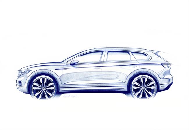 Volkswagen presentará en marzo la tercera generación del Touareg en Pekín