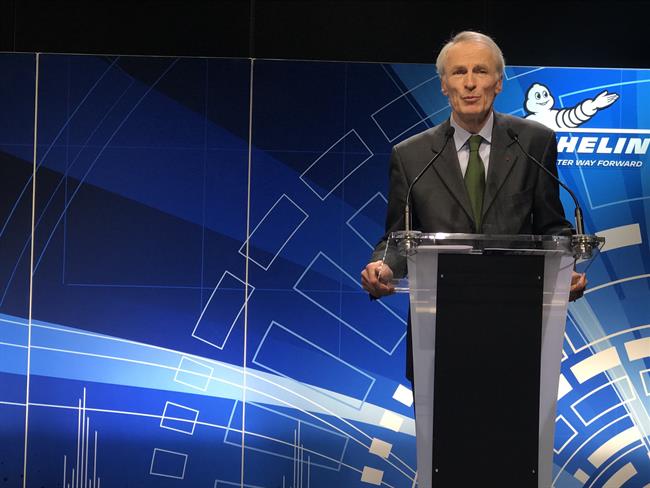 Michelin logra un beneficio récord de casi 1.700 millones en 2017, un 1,5% más
