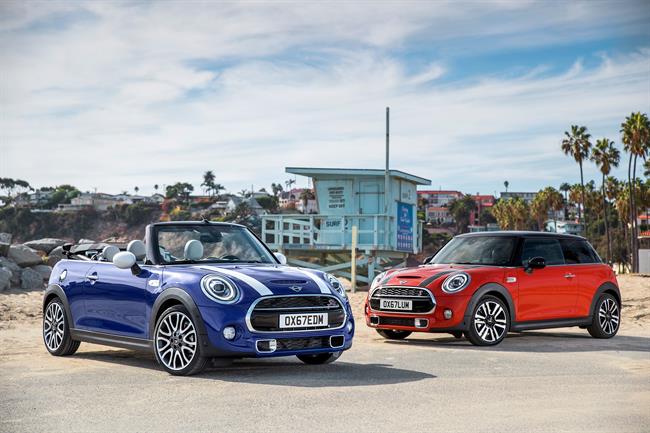 Mini lanza en España sus nuevas versiones de tres y cinco puertas y Cabrio