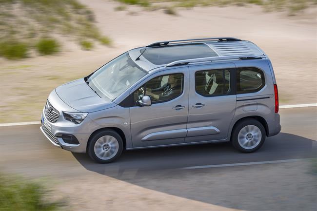 Opel lanzará en la primera mitad del 2018 el nuevo Combo Life, con hasta 2.693 litros de carga