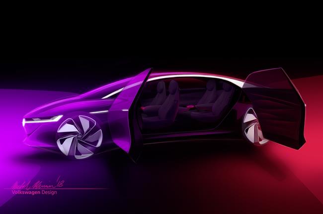 Volkswagen mostrará el prototipo del I.D. Vizzion, con conducción autónoma, en Ginebra
