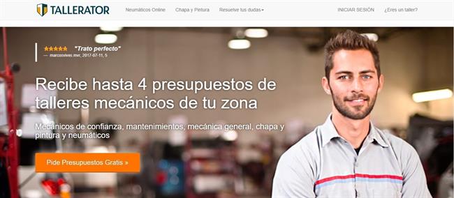 Tallerator genera una facturación de 4,2 millones de euros en 2017 a sus talleres, un 20% más
