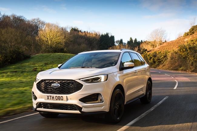 Ford presenta el todocamino Edge en Europa, con llantas de aluminio de hasta 21 pulgadas