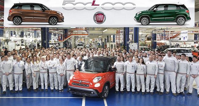 Fiat alcanza una producción de 500.000 unidades del 500L desde 2012