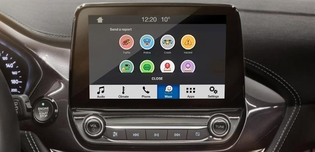 Ford permitirá proyectar la aplicación Waze a la pantalla de sus vehículos a partir de abril