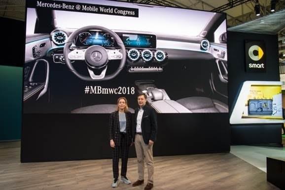 Mercedes-Benz exhibe en el MWC sus últimas novedades con Inteligencia Artificial