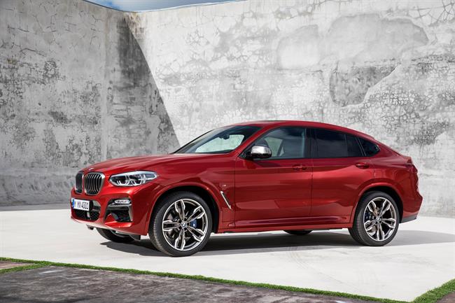 BMW lanza en España la segunda generación del X4, que gana en tamaño y tecnología