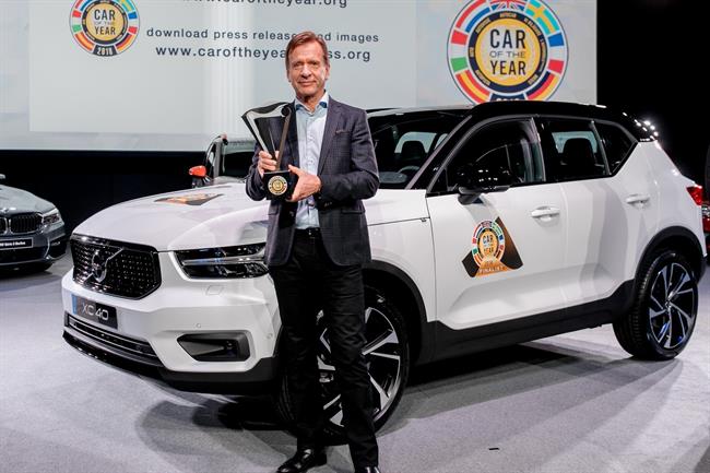 El Volvo XC40, Coche del Año en Europa 2018