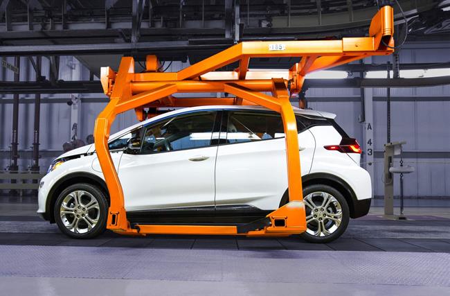 General Motors aumentará la producción del Chevrolet Bolt 100% eléctrico en su planta de Detroit (EEUU)