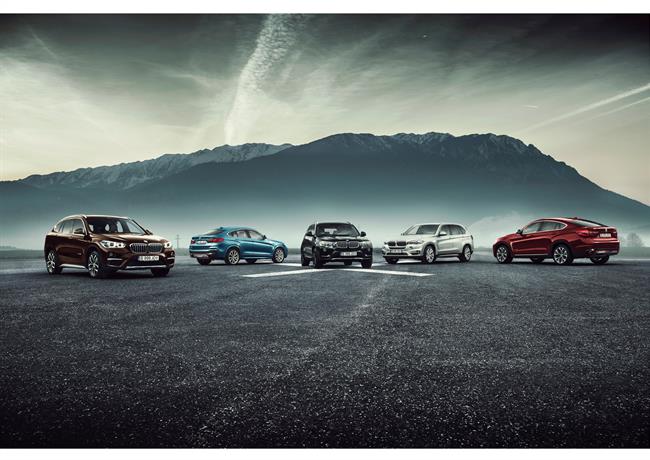 Uno de cada tres coches que BMW vende en todo el mundo es un todocamino