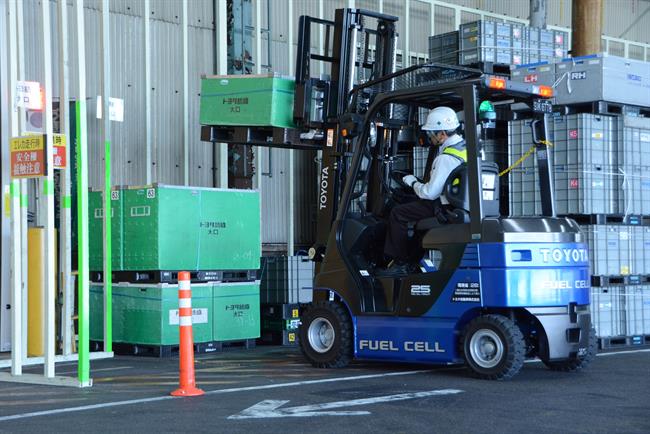 Toyota utilizará más de 170 carretillas elevadoras de hidrógeno en sus plantas de producción en 2020