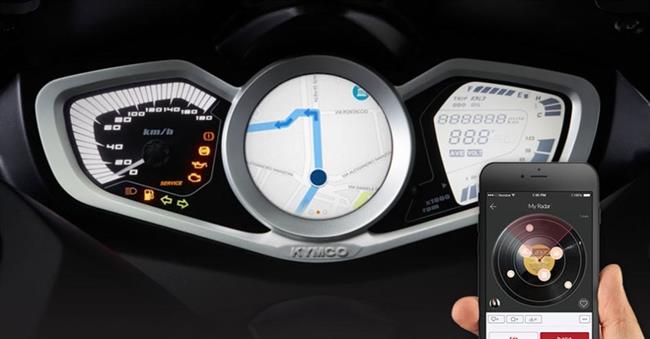 Kymco da el primer paso hacia su propuesta de scooter inteligente con la app móvil Noodoe Navigation
