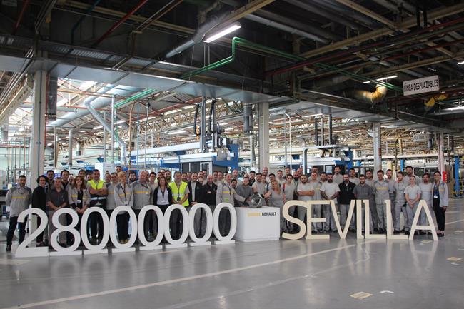 Renault fabrica en Sevilla la unidad 28 millones de su caja de cambios TL4 tras 60 años de producción