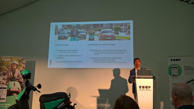 Bosch lanzará Coup este verano en Madrid con 850 scooters eléctricos