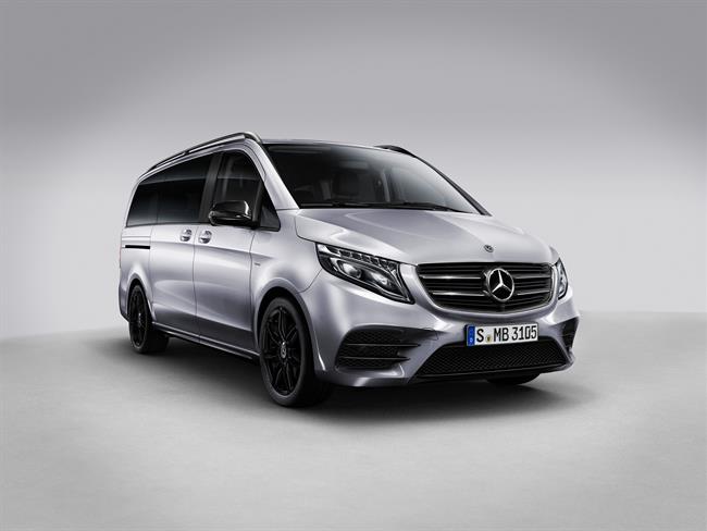 Mercedes-Benz lanza en junio la nueva versión Night Edition del Clase V, fabricado en España