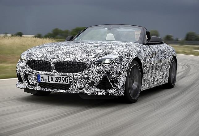 BMW ajusta todos los sistemas de transmisión y suspensión del nuevo Z4 en Miramas (Francia)