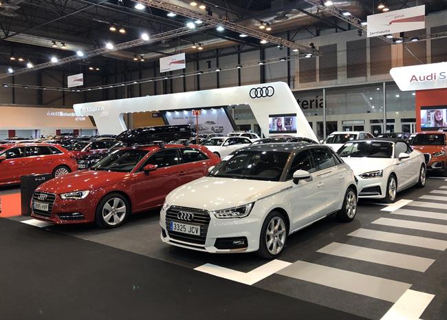 Audi expone más de 185 automóviles en el Salón del Vehículo de Ocasión de Madrid