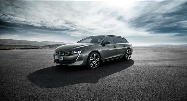 Peugeot desvela la versión familiar del nuevo 508, que llegará al mercado europeo en enero de 2019
