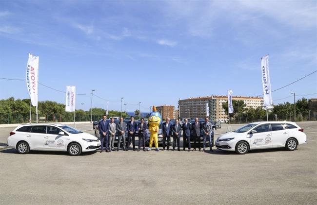 Toyota entrega 250 vehículos oficiales para los Juegos Mediterráneos de Tarragona 2018