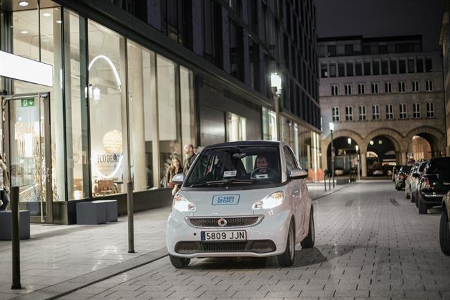 Las firmas de movilidad de Daimler Mytaxi, Movel y car2go suman casi 23 millones de clientes