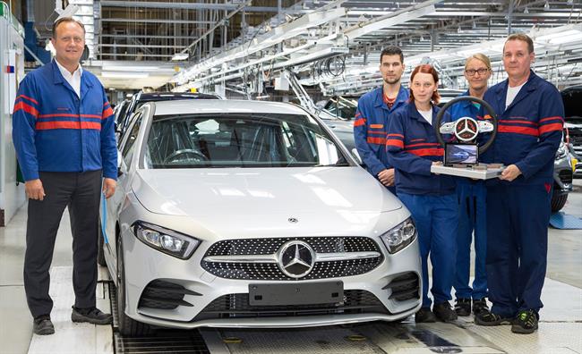 Mercedes-Benz empieza a fabricar el nuevo Clase A en Uusikaupunki (Finlandia)