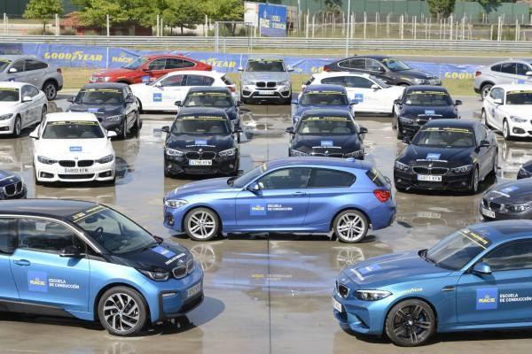 El RACE recibe su flota de BMW para formar a conductores, con la nueva incorporación de un BMW i3