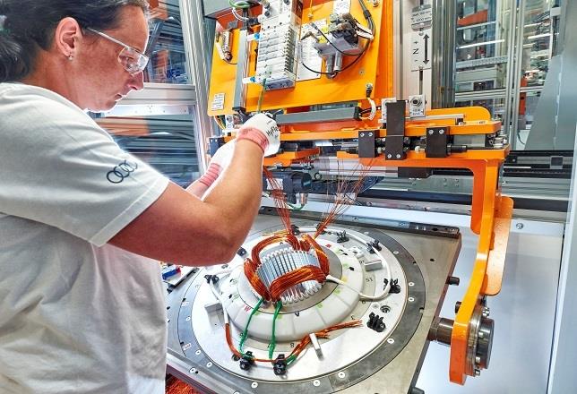 Audi inicia la producción de motores eléctricos en Györ (Hungría)