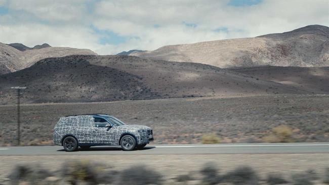 BMW prueba en hielo y en el desierto el nuevo X7 antes de su lanzamiento a finales de año