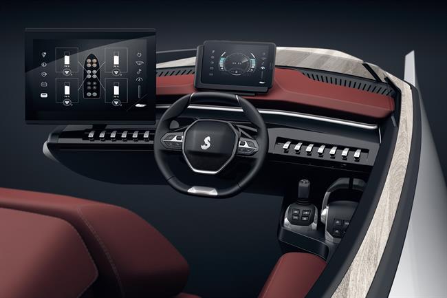 Peugeot introduce el concepto i-Cockpit en las embarcaciones de recreo junto con Bénéteau