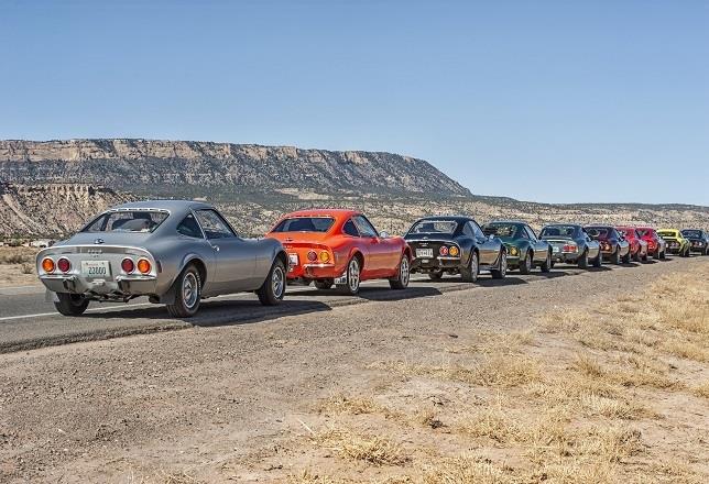 Opel celebra el 50 aniversario del GT en la Ruta 66 (EE.UU.)