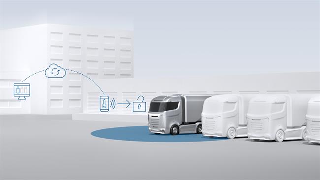 Bosch crea un sistema de acceso sin llave para camiones