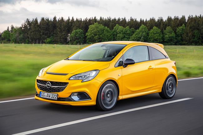 Opel lanza en España la versión deportiva GSi del Corsa, con 150 caballos