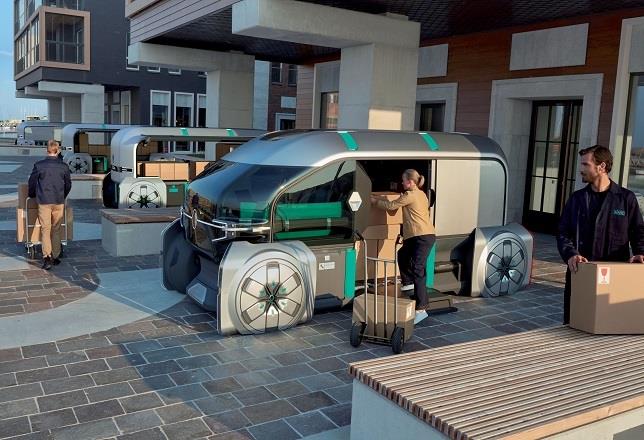 Renault presenta el EZ-PRO, un concept autónomo y eléctrico para las entregas de último kilómetro